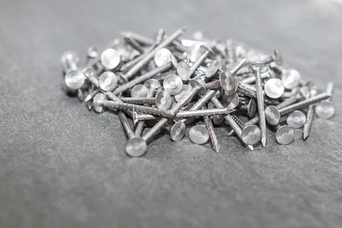 Alloy Clout Nails UK Slate