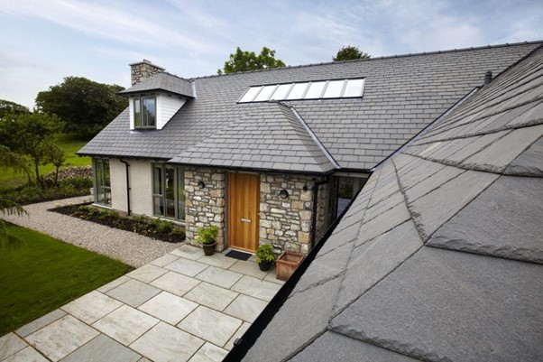 Slate roof