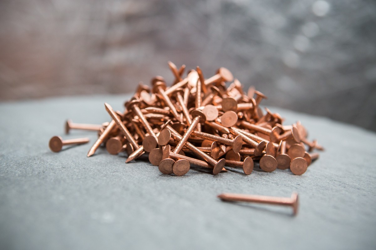 Slate Copper Nails