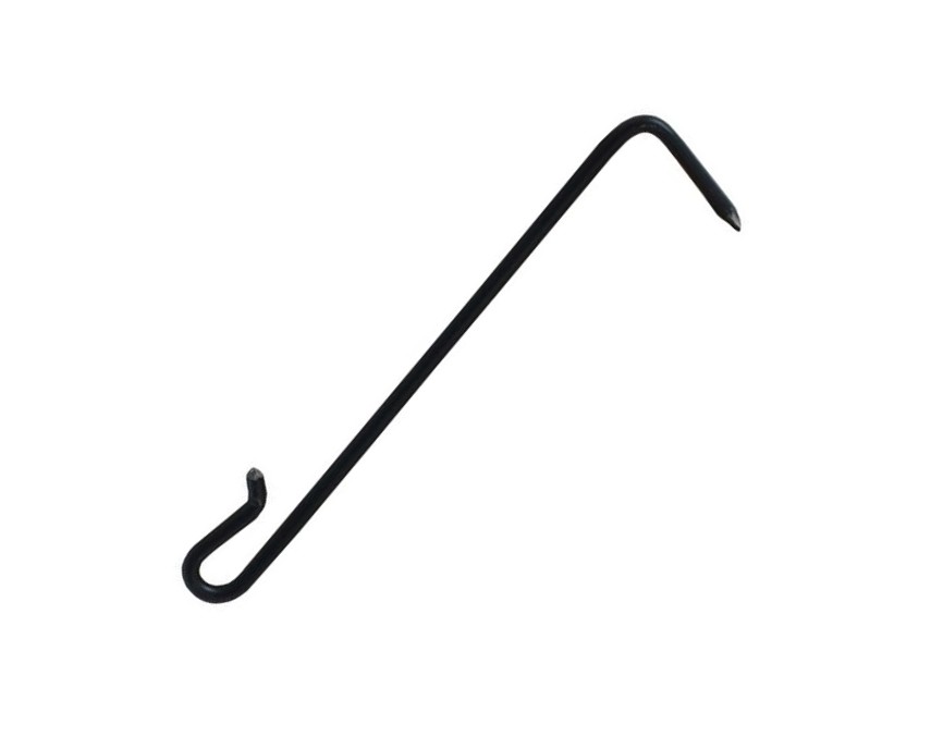 Stainless Steel Slate Hooks - Black Coated