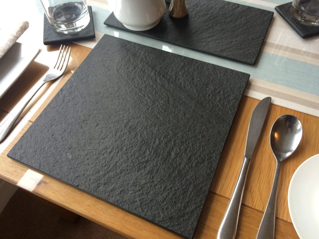 Lakeland Dark Blue Grey Slate Placemat UK Slate